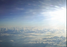 Las nubes desde el cielo I