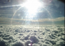 Las nubes desde el cielo III