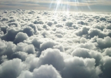 Las nubes desde el cielo IV