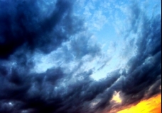 Pittwater Bay - Blue Flame Swirl - Sydney, Australia, January 2003