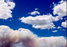 Pittwater Bay - Sky Burning, Detail 1 - Sydney, Australia, December 2002