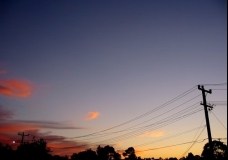 Orange Wisps and Wires - Melbourne, Australia, February 2003