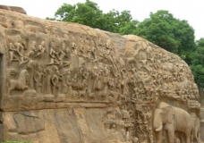 Artwork from Mahabalipuram