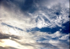 Blue Crush Sky Panorama Detail - Melbourne, Australia, February 2003