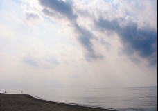 Lake Erie - Cloud Over Water 2 - Ontario, Canada, July 2002