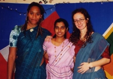 Naomi, me and Shyamali
