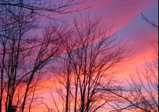 Easter Sunset 2 - Ellicottville, New York, USA 2002