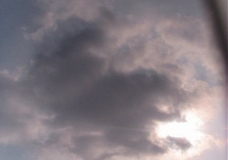 Polarised Cloud 1 - Melbourne, Australia, February 2003