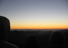 Sunrise from the peak of Mount Sinai II