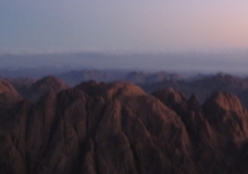 Sunrise from the peak of Mount Sinai IV