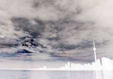 Toronto Skyline - Inverted