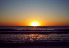 Amanecer en Gesell