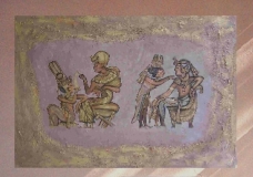 Egyptian wallpainting