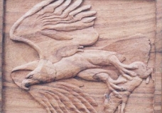 A Wooden Eagle