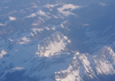 Alps from the Plane