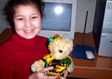 Uzbek teddy bear