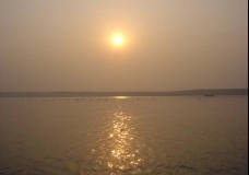 Sunrise on the Ganges