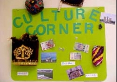 Culture corner of Uzbekistan in Miami country DaySchool