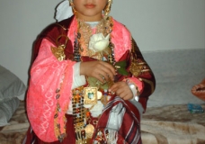 Traditional women clothes in Sfax, Tunisia