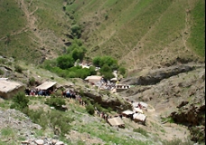 Nature of Uzbekistan in the mountains