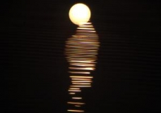 moon on water