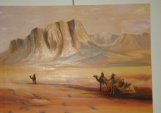 The Desert of Sina (Tour Mountain), Egypt