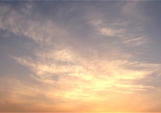 Pittwater Bay - Evening Sky - Sydney, Australia, February 2003