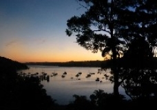 Pittwater Bay - Waking AM - Sydney, Australia, May 2003