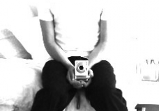 Self Portrait with Infinity and a Hair Cut - December 2002