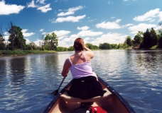 Canoeing the Grand