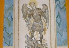 Archangel Michael Slaying a Dragon
