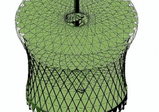 spiral-technology, shell of the spring in the form drop houses.