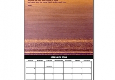Ocean Series 2008 Calendar - January