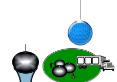 Mesh sphere house 2