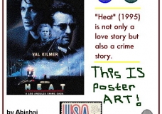 Heat Movie Poster-Art