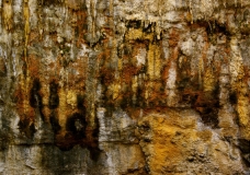 Limestone Stalactites at Loch Ard Gorge