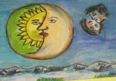 The Artist's yearnings for the Himalayas