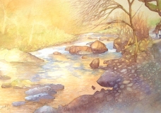 East Lyn river
