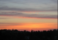 Night falls