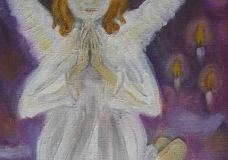 Angel praying for Peace
