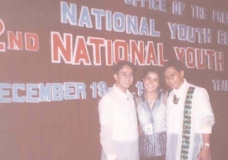 CHOY DURING THE 2ND NATIONAL YOUTH PARLIAMENT IN BAGUIO