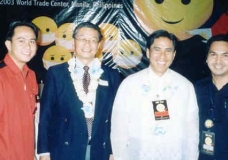 CHOY WITH SECRETARY OF DEPARTMENT OF HEALTH MANUEL DAYRIT AT ASNSC