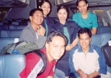 CHOY, JAKE AND ANDREW ABOARD CEBU PACIFIC GOING TO KOREA