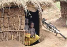 CHILDREN IN A DIPSPLACED CAMP-UGANDA