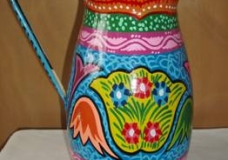 Artwork from Pakistani Truck Art on jug