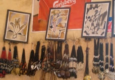 collier et tableau