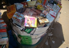 Pharmacie par terre