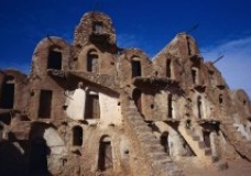 ksar ouled fortified in Tunisia