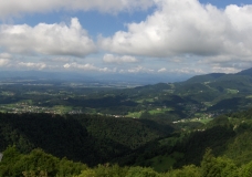 A view from Velika Planina