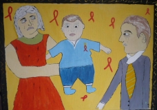 Pintamos el VIHSIDA en el Táchira, Venezuela. 2007